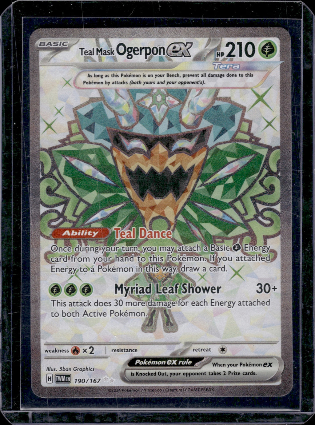 Teal Mask Ogerpon ex - 190/167