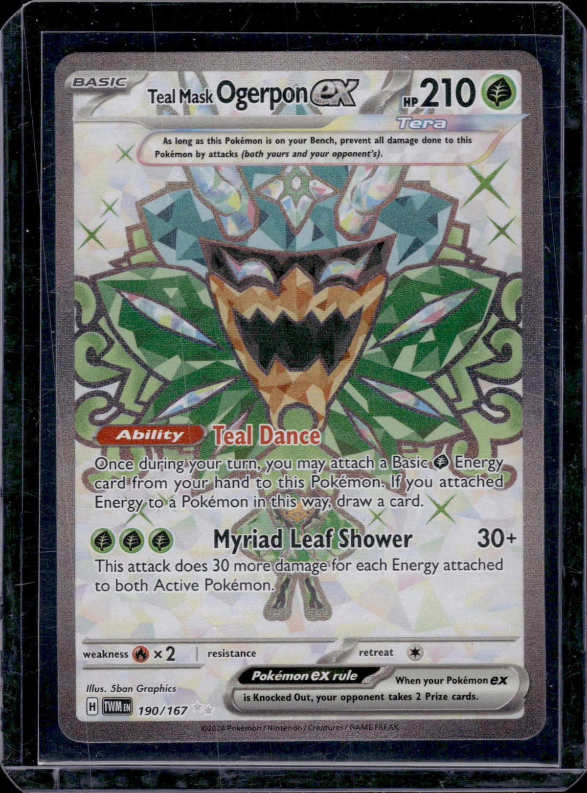 Teal Mask Ogerpon ex - 190/167